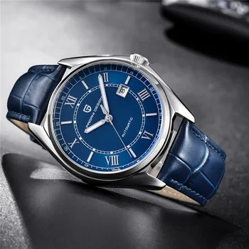Zegarki męskie PAGANI DESIGN Top Luxury Brand automatyczne mechaniczne męskie skórzane zegarek biznes moda zegarki sportowe Relogio Masculino