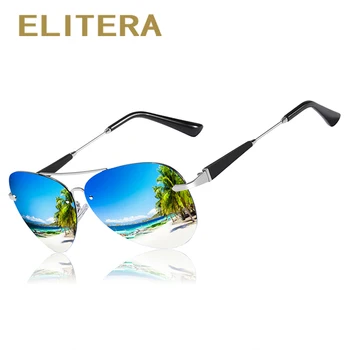 ELITERA New Men Polarized Sun Glasses Women Brand Driving okulary przeciwsłoneczne lustra, okulary, Moda męskie damskie okulary UV400
