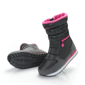 Kobiety rakiety śnieżne 2020 platforma grube pluszowe buty zimowe zamek wodoodporny antypoślizgowe damskie zimowe buty botas de mujer