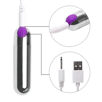 OLO mini kula wibrator G-spot wodoodporny masażer ładowania USB wibratory 10 Prędkość silne drgania, sex zabawki dla kobiet
