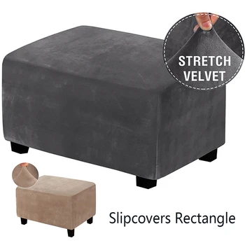 1 szt podnóżek pokrywa Slipcover zestaw ochrony niski krzesło sofa pokrywa elastyczna meblowy protector dla podnóżek,kanapy,fotele,otomana,krzesła