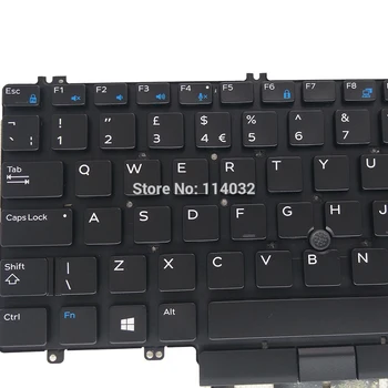 Wielka brytania podświetlana klawiatura do Dell precision 15 7530 17 7730 GB brytyjski UE czarny wymiana klawiatury laptop PC 0KRG22 DLM17H8 nowy