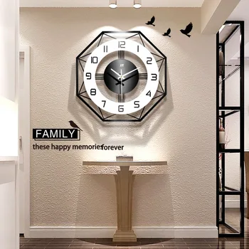 Nordic Proste Zegary Ścienne Dekoracje W Domu Zegarek Moda Kreatywne Zegar Zegar Ścienny Nowoczesny Design Shabby Chic Cyfrowe Zegary Ścienne
