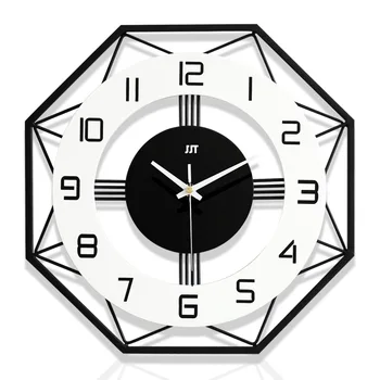 Nordic Proste Zegary Ścienne Dekoracje W Domu Zegarek Moda Kreatywne Zegar Zegar Ścienny Nowoczesny Design Shabby Chic Cyfrowe Zegary Ścienne