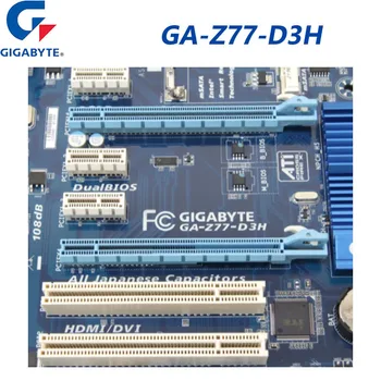 Płyta główna GIGABYTE GA-Z77-D3H 1155 DDR3 PCI-3.0 Desktop GA-Z77-D3H druku płyty głównej 1155 Core ™ i7/i5/i3 LGA1155 HDMI jest kompatybilny