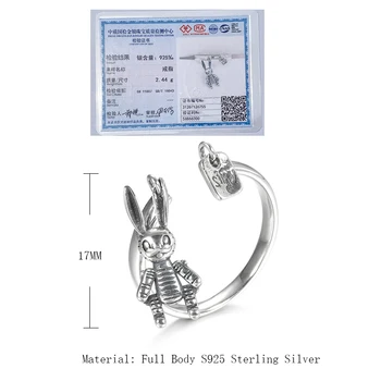 Kinel Luxury 925 Sterling Silver Crown Ring My Princess Pierścionek Zaręczynowy Simple Boho Sterling Silver-Jewelry 2019 New