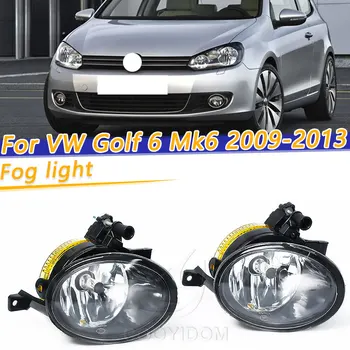 COOYIDOM 1 para samochodów-stylizacja auto przedni reflektor halogenowy reflektor samochodowy światło do VW Golf 6 Mk6 Plus 2009 2010 2011 2012 2013