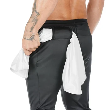 2020 Nowy Wiosenny Marki Siłownia Spodnie Sportowe Spodnie Mężczyźni Biegacz Fitness Kulturystyka Męskie Spodnie Biegowe Biegacze Ubrania Sportowe Spodnie