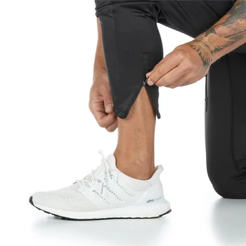 2020 Nowy Wiosenny Marki Siłownia Spodnie Sportowe Spodnie Mężczyźni Biegacz Fitness Kulturystyka Męskie Spodnie Biegowe Biegacze Ubrania Sportowe Spodnie