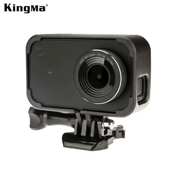 KingMa dla Xiaomi Mijia 4K Mini Action Camera Frame Mount Base Screw ochronne twarde etui na akcesoria Mijia Mini Camera