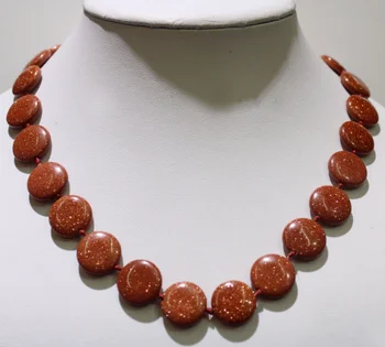Naturalny kamień naszyjnik Kryształ Agaty Malachit tygrysie oko okrągły kształt koraliki dla kobiet biżuteria naszyjnik w stylu vintage 18 cali