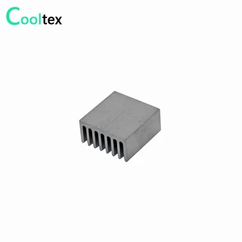 50 szt. 20x20x10 mm wyciskane aluminiowa chłodnica chłodnica chłodnica elektronicznego chipa VGA RAM IC chłodzenia chłodnica