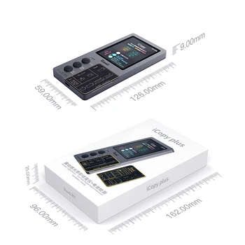 Qianli iCopy Plus ekran LCD oryginalny kolor naprawy programator do iPhone 11 Pro Max XR XSMAX XS 8P 8 7P 7 wibracje/dotykowy naprawa