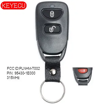 Keyecu wymiana zdalnego klucza 2+1B brelok do Hyundai Accent Santa Fe 2005-2012 - FCC: PLNHM-T002 , P/N: 95430-1E000