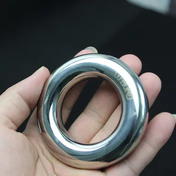 8 rozmiarów męskie ze stali nierdzewnej związana wisiorek główne pierścienie waga łożyska pierścień kogut, obręcz metalowa seks-zabawka dla mężczyzn BB2-336