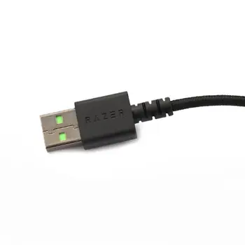 Wytrzymała nylonowa wiklina linia kablowa myszy USB do bezprzewodowej myszy Razer Mamba AXYF