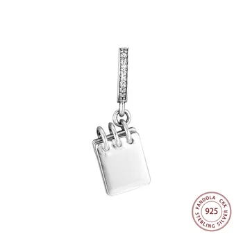 925 srebro koraliki miłosne zwisają zawieszenia koraliki do wyrobu biżuterii odpowiednie Europa bransoletki DIY akcesoria kralen