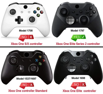 Miękkie antypoślizgowe Silikonowe pokrywa Skins Controller etui dla konsoli Xbox One Elite Series 2 z uchwytami na kciuk analogowe czapki