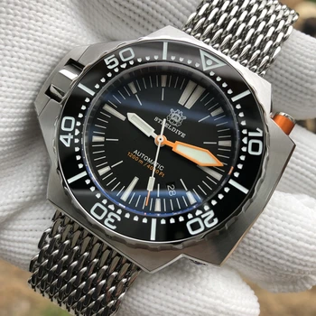 STEELDIVE Watch 1200m Wodoodporny Diver Watch Men Automatic NH35A Mechaniczny zegarek Man Sapphire Crystal Zegarki Men 2021 Hot