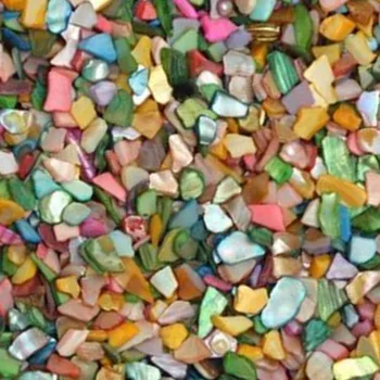 100 g szkło DIY mozaika wielokolorowy Kryształ przezroczyste powłoki fragmenty luźne cząstki materiału