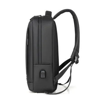2019 biznes plecak na laptopa 15,6 cali moda wodoodporny Oxford tkanina nastolatki dla mężczyzn plecak USB ładowanie torba podróżna