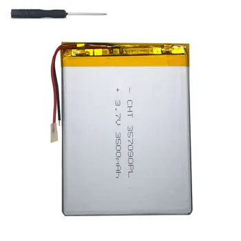 7-calowy tablet uniwersalny akumulator 3.7 v 3500mAh zapraw polimerowo-litowa bateria do Digma Plane 7552M 3G +śrubokręt