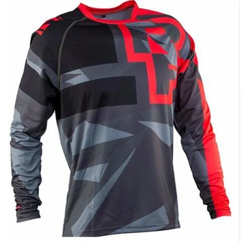 2020 Kanada rower górski MTB koszule Męskie górskie koszulki Offroad DH motocykl Jersey motocross odzież sportowa BMX odzież FXR DH