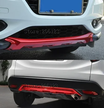 Honda HR-V HRV-2017 Car-styling Front Rear Body Bumper protection Trim For Car Protect Fender Guard Bumper Cover Trim