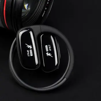 IPX8 wodoodporne słuchawki Bezprzewodowe, słuchawki Bluetooth 16GB odtwarzacz MP3 In-ear stereo muzyka słuchawki sportowe HiFi zestaw słuchawkowy pływanie