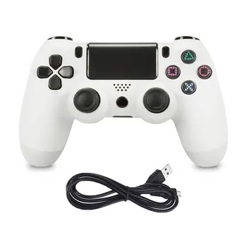Przewodowy kontroler kontroler Sony PS4 gry joystick sterowania dla konsoli PlayStation4 wibracje joystick z kablem