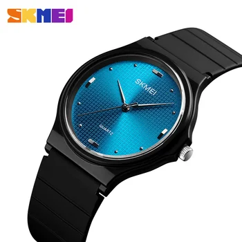SKMEI Fashion Watch Women Casual silikonowe kobiet zegarek wodoodporny zegarek dla kobiety luksusowej marki zegarek kwarcowy zegarek damski 2018