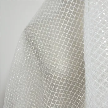 Kreatywne cekiny komórkowa odzież super genialny kwadratowy tkaniny siatki suknia ślubna odzież dziecięca podkładki tkaniny DIY accessorie
