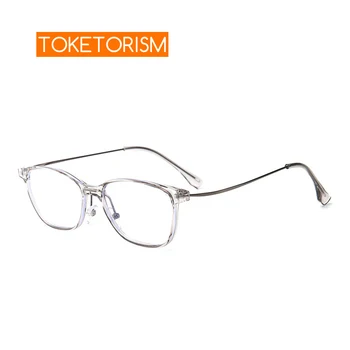 Токеторизм stylowe blokujące światło niebieskie okulary męskie damskie anty niebieskie okulary komputerowe