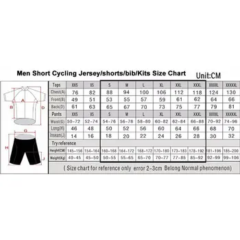 2020 pro cycling team jersey set maillot ciclismo krótki rękaw Jersey bib spodenki mężczyźni rower szosowy mtb areo odzież rowerowa
