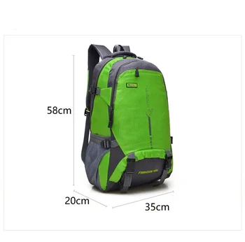 Sport na świeżym powietrzu plecak torby człowiek fabryki bezpośrednie podróże piesze wycieczki torby plecak o dużej pojemności konna torba dla kobiet myśliwskie torby 45l