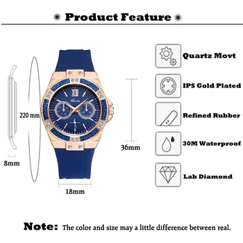 MISSFOX Sport Black Watch Slicone pasek damski oryginalny styl chłopak ze stali nierdzewnej chronograph zegarek kwarcowy Dropshipping