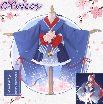 My Hero Academia Little Hero Todoroki Shoto Woman Dress Cosplay Kostium Japońskie Kimono Anime Cosplay Jednolite Stroje