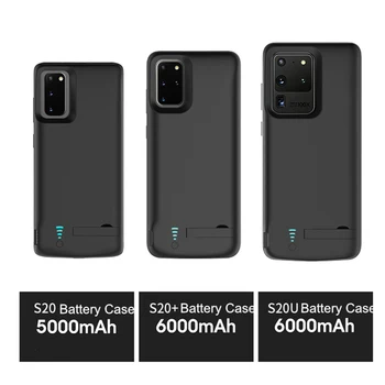 Samsung Samsung S20 Ultra Battery Case 6000mah ultra przenośny Powerbank ładowanie zewnętrzny etui do Samsung Galaxy S20 Plus