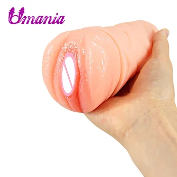 Miękki silikonowy masturbator męski sex zabawki dla mężczyzn Pocket Pussy prawdziwa Pochwa 3D sztuczna wagina fałszywe analne zabawki erotyczne dla dorosłych