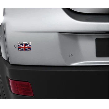 3D metal brytyjska flaga Wielkiej Brytanii samochodowe, naklejki samochodowe, naklejki dekoracyjne akcesoria samochodowe Jaguar XF XJ dla Peugeot