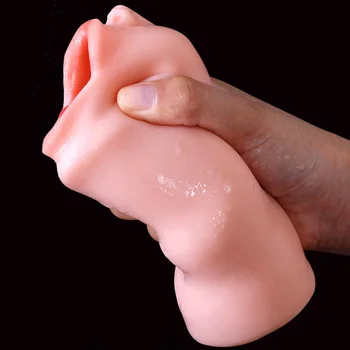 Głebokie Gardło Męski Masturbator Oralny Oral Sex Cipki Masturbacja Filiżanka Erotyczne Sex Zabawki Dla Mężczyzn Penis U Gardło