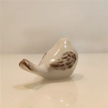 Śliczna ceramiczna ptak styl skandynawski białe domowe dekoracja dekoracja kreatywne rzemiosło prezent krajobraz posąg zwierzęcia