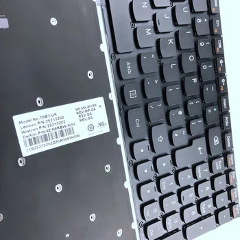 Brytyjska klawiatura laptopa z podświetleniem dla Lenovo Y50 Y50-70 Y70-70 U530 U530P U530P-IFI T6B2-UK 25213202 UK Layout