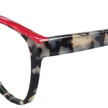 Kobiety kwadratowa oprawa dla punktów kobiety Cateye rocznika oprawki okularowe światło octan moda żółw oprawki okularowe Okulary