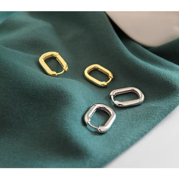 Кинель kolczyki Korea 925 srebro próby 18 k złota biżuteria dla kobiet moda kolczyki 2020 nowa bezpłatna wysyłka