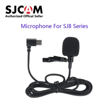 Interfejs Type-C zewnętrzny mikrofon do SJCAM SJ8 Air SJ8 Plus SJ8 Pro Action Camera action cam Accessories Accs części zamienne