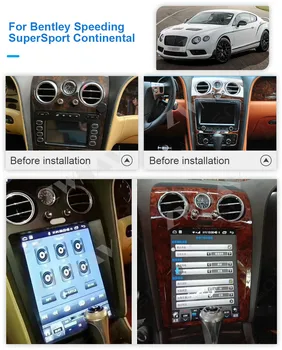 128G Tesla Screen Android 10 odtwarzacz dla Bentley Speeding Continental SuperSport GPS nawigacja auto audio Radio stereo głowicy