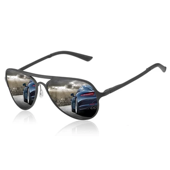 BARCUR męskie okulary polaryzacyjne aluminiowe ultralekkich pilotażowe okulary dla kobiet okulary sportowe lunette de soleil homme