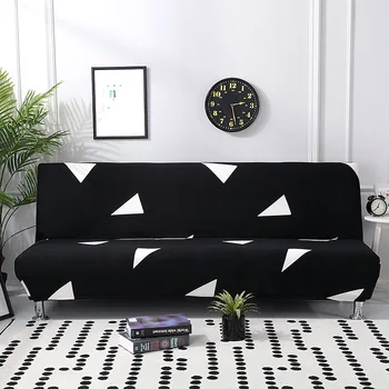 160-190 cm składany odcinek duża elastyczność etui na kanapie tani uniwersalne etui do kanapy Sofa bez podłokietnika, składane etui do sofy