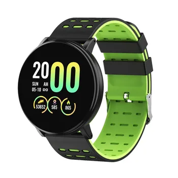 119Plus Smart Watch Business Gift Heart Rate Smart Bracelet HD ekran dotykowy IP67 luksusowe zegarki inteligentne zegarki Amazfit e